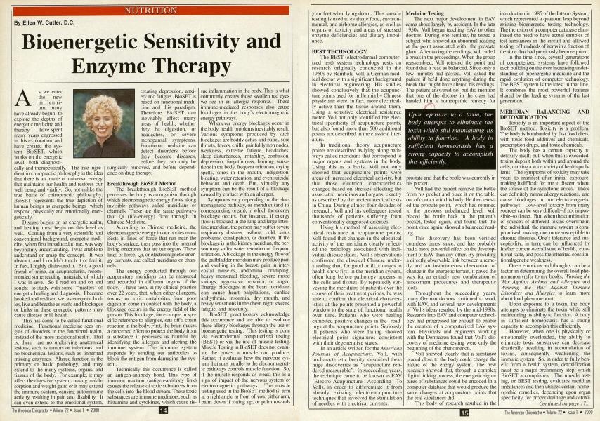 Bioenergetic Sensitivity and Enzyme Therapy