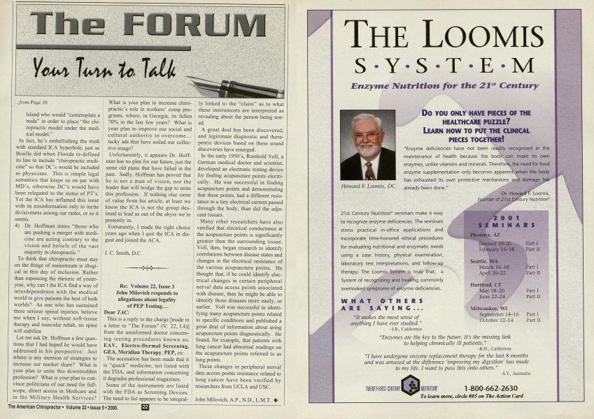 John Milovich responds to allegations about legality of PEP Testing