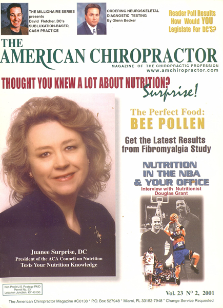 Issue: - March/April 2001 | The American Chiropractor