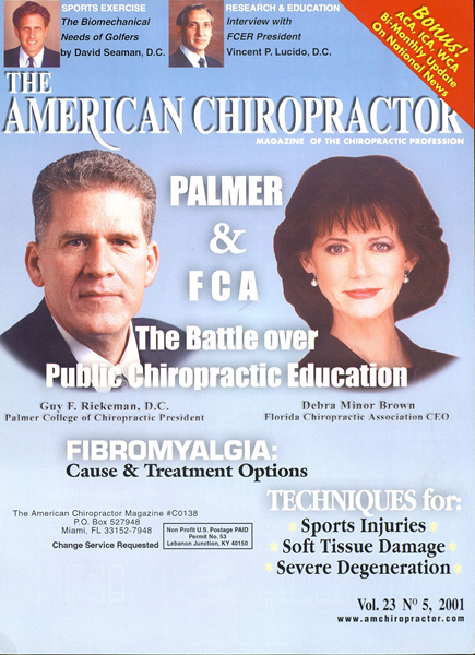 Issue: - September/October 2001 | The American Chiropractor