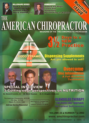January 2002 | The American Chiropractor