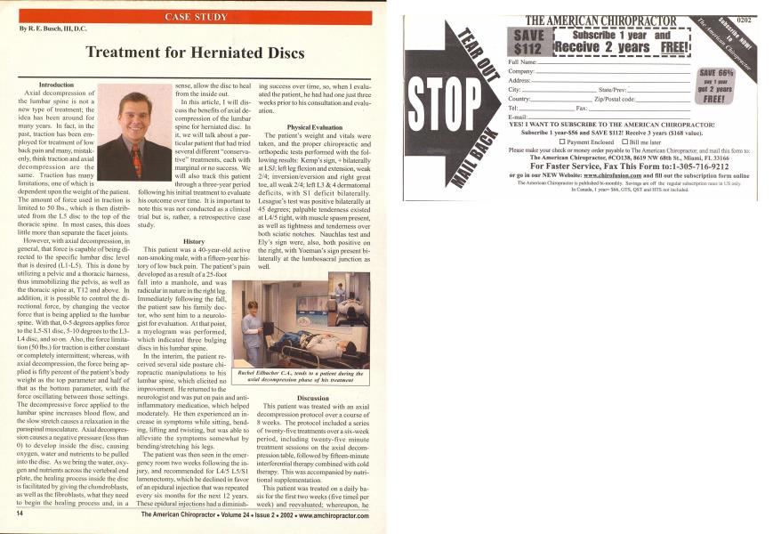 Treatment for Herniated Discs