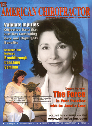 April 2002 | The American Chiropractor