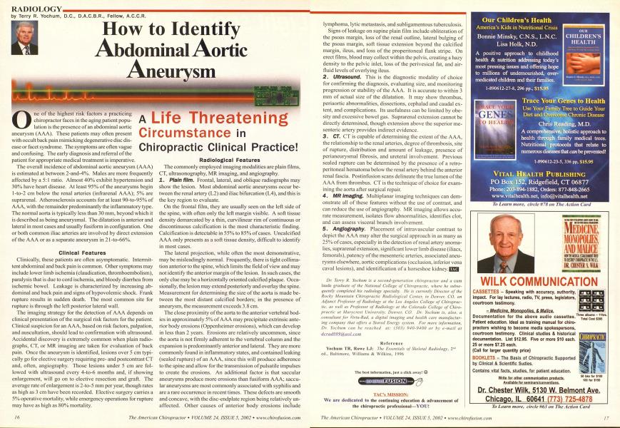 How to Identify Abdominal Aortic Aneurysm