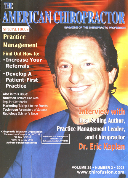 Issue: - February 2003 | The American Chiropractor