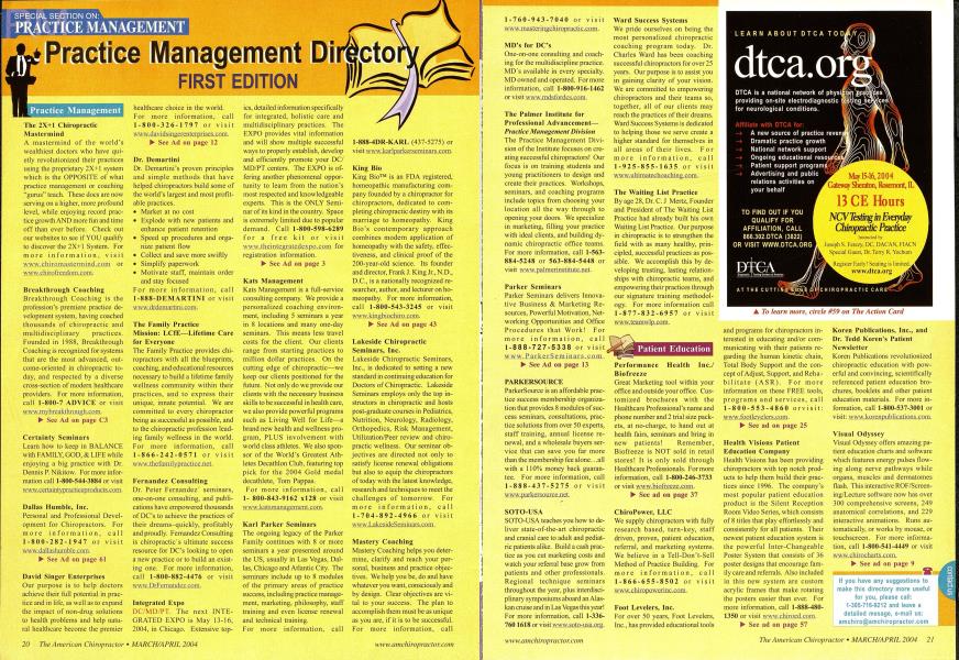 Practice Management Directory