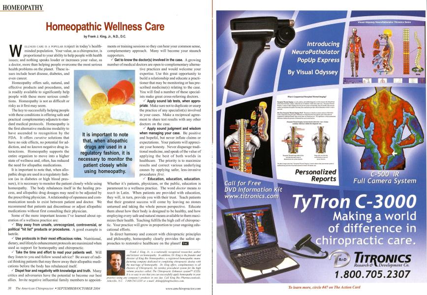 Homeopathic Wellness Care