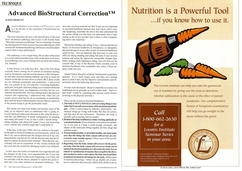 Advanced BioStructural Correction