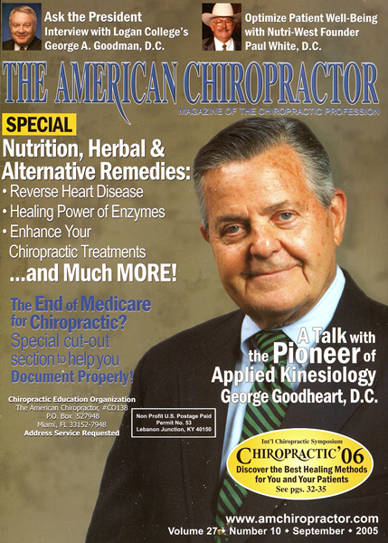 Issue: - September 2005 | The American Chiropractor