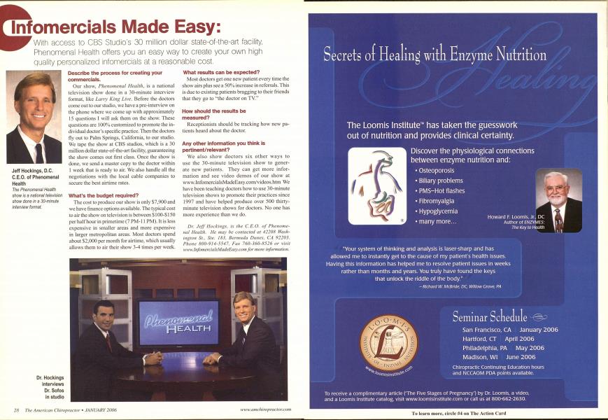 Infomercials Made Easy
