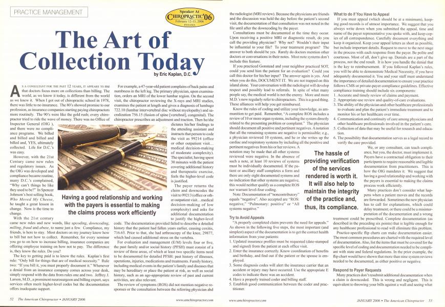 The Art of Collection Today
