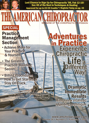 February 2006 | The American Chiropractor