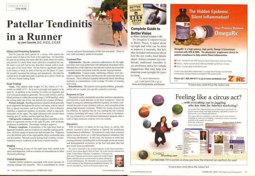 Patellar Tendinitis in a Runner