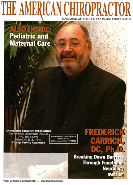 Issue: - February 2008 | The American Chiropractor