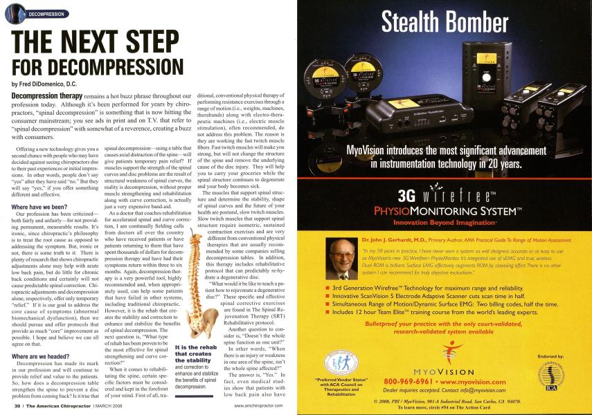 THE NEXT STEP FOR DECOMPRESSION