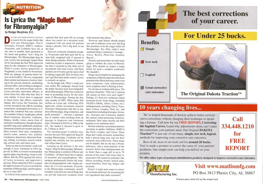 Is Lyrica the "Magic Bullet" for Fibromyalgia?