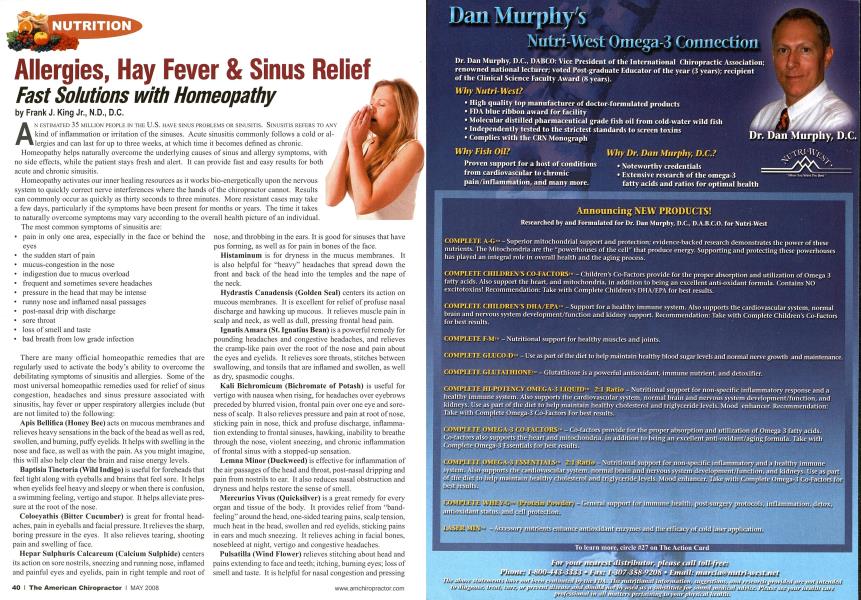 Allergies, Hay Fever & Sinus Relief Fast Solutions with Homeopathy