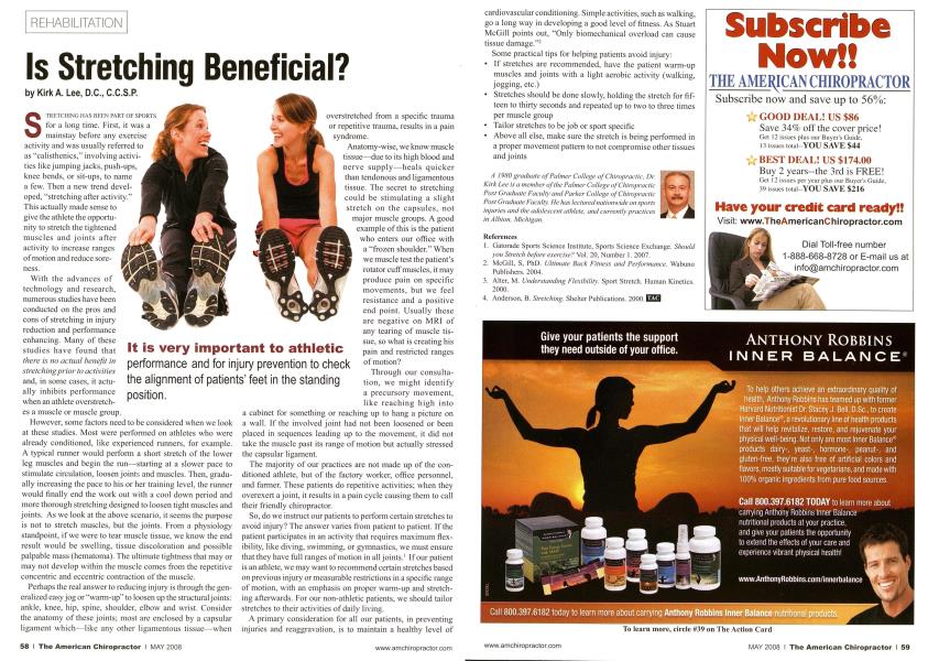 Is Stretching Beneficial?