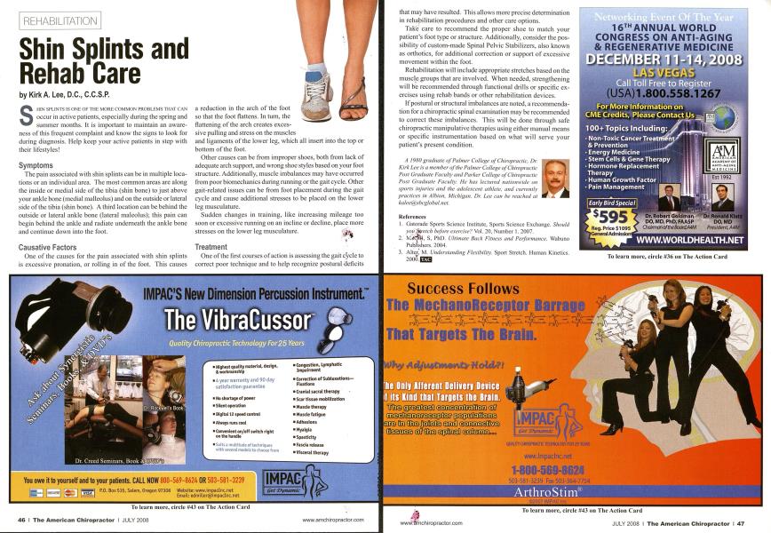 Shin Splints and Rehab Care