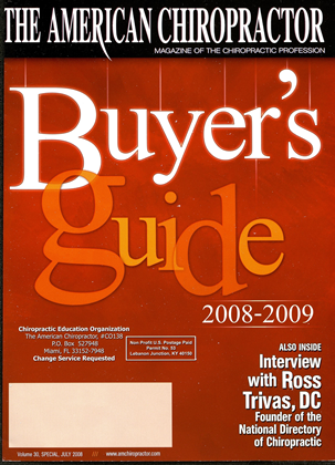 July 2008 | The American Chiropractor