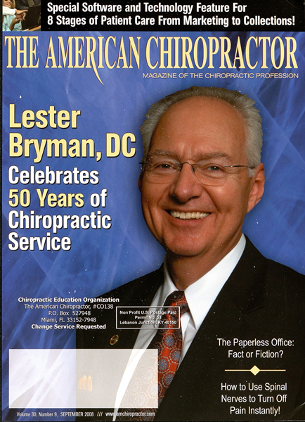 Issue: - September 2008 | The American Chiropractor