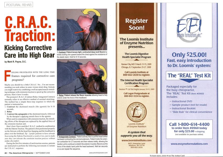 C.R.A.C. Traction: Kicking Corrective Care into High Gear