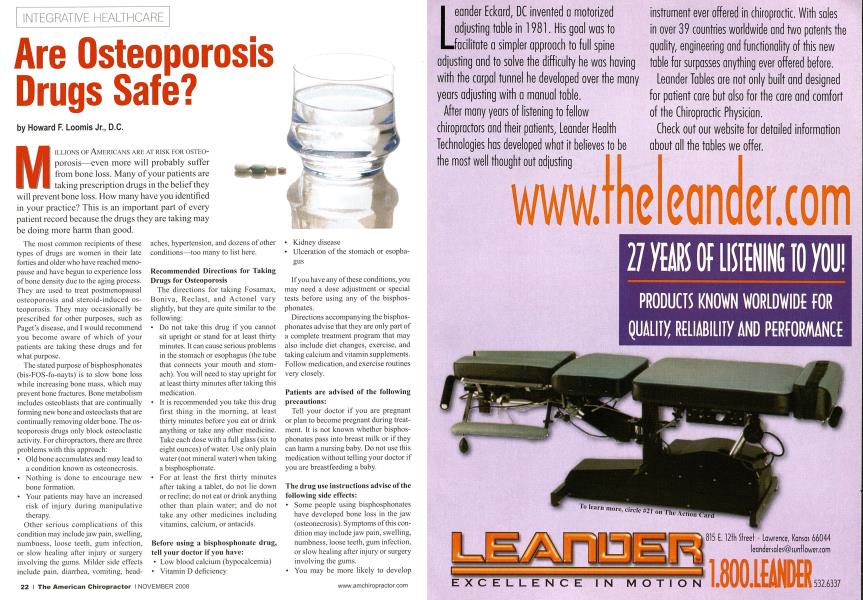 Are Osteoporosis Drugs Safe?
