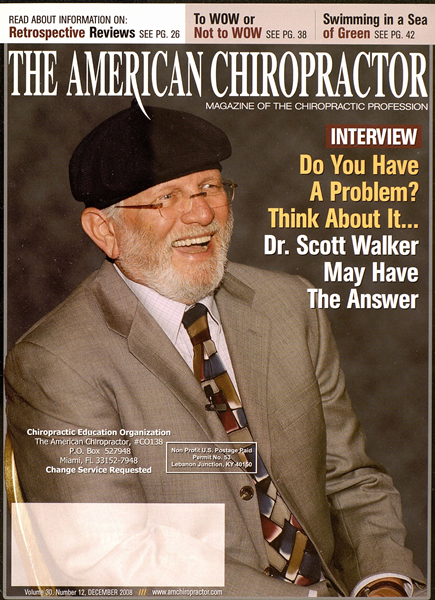 Issue: - December 2008 | The American Chiropractor