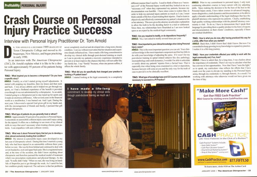 Crash Course on Personal Injury Practice Success