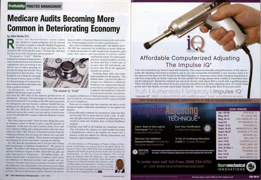 Medicare Audits Becoming More Common in Deteriorating Economy