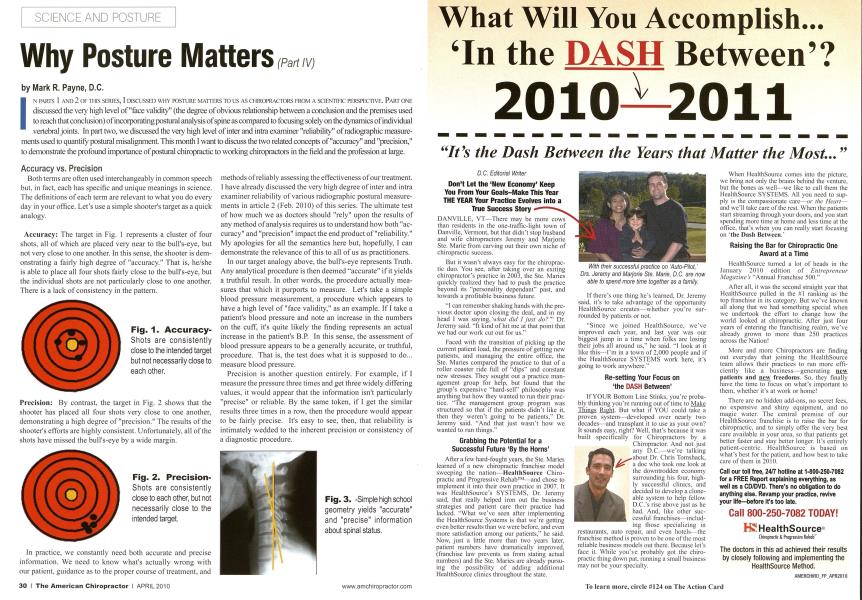 Why Posture Matters (Part IV)