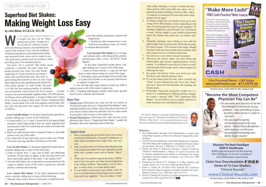 Superfood Diet Shakes: Making Weight Loss Easy