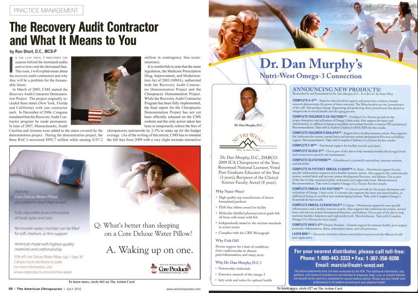 The Recovery Audit Contractor and What It Means to You