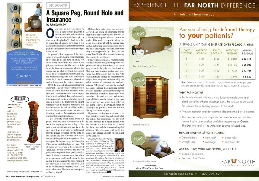 A Square Peg, Round Hole and Insurance