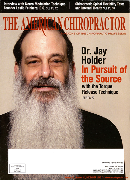 Issue: - December 2010 | The American Chiropractor