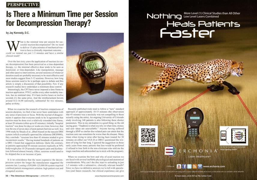 Is There a Minimum Time per Session for Decompression Therapy?