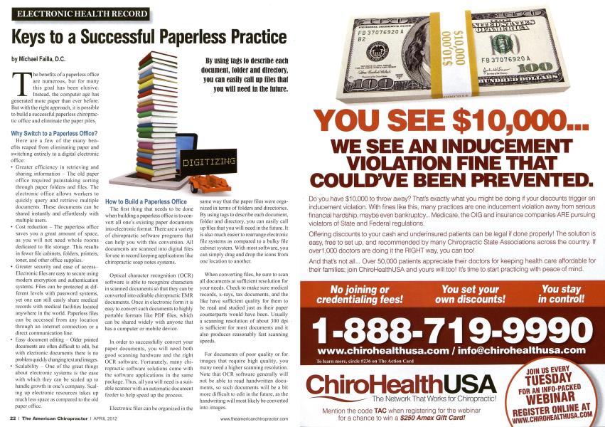Keys to a Successful Paperless Practice