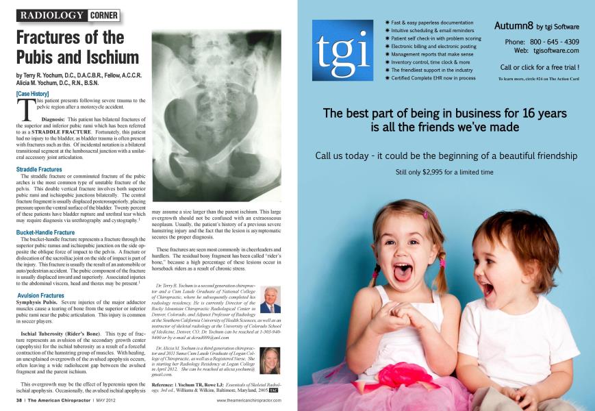 Fractures of the Pubis and Ischium
