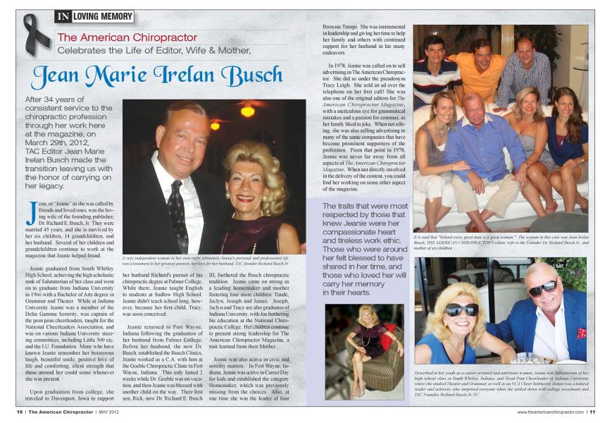 Jean Marie Irelan Busch