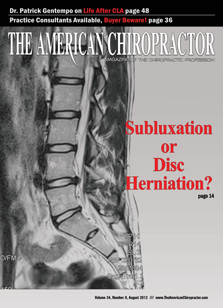Issue: - August 2012 | The American Chiropractor
