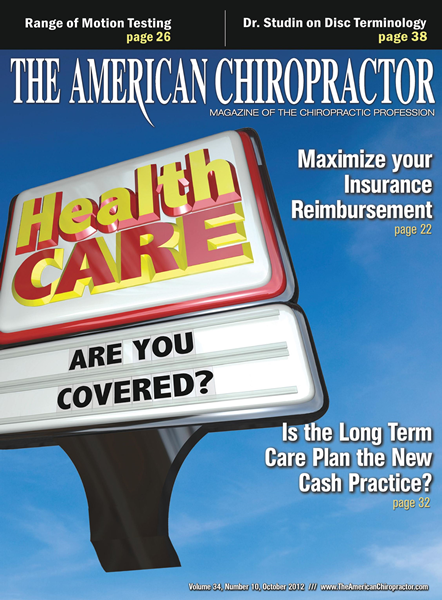 Issue: - October 2012 | The American Chiropractor
