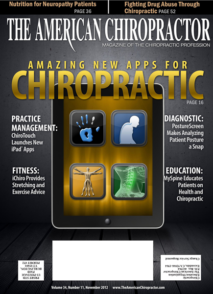 Issue: - November 2012 | The American Chiropractor