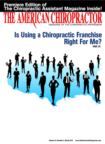 Issue: - March 2013 | The American Chiropractor