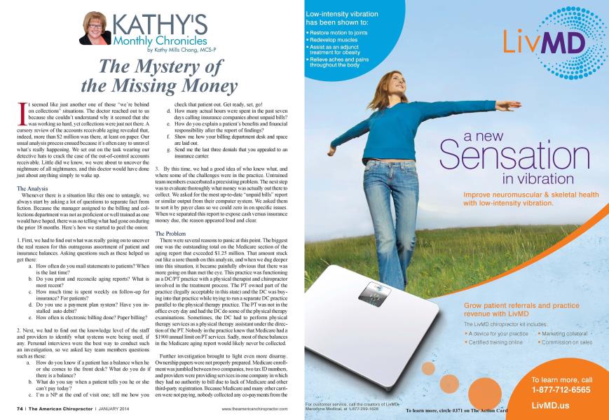 The Mystery of the Missing Money
