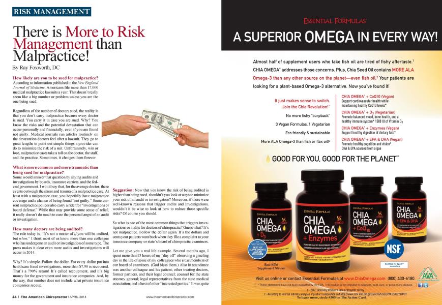 There is More to Risk Management than Malpractice!