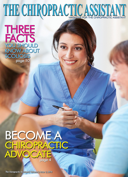 Issue: - The Chiropractic Assistant 2014 | The American Chiropractor