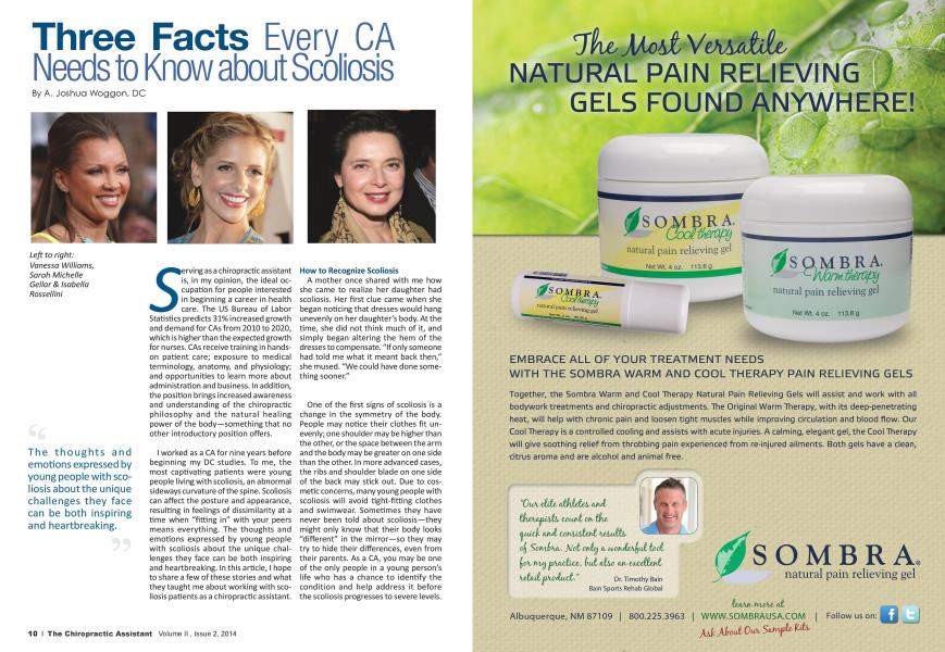 Three Facts Every CA Needs to Know about Scoliosis