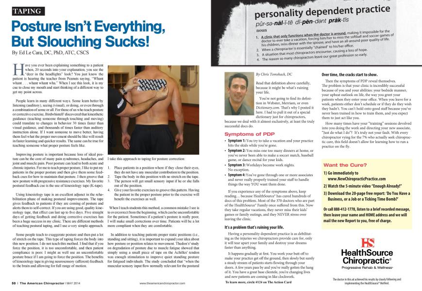 Posture Isn't Everything, But Slouching Sucks!