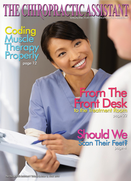 Issue: - The Chiropractic Assistant 2014 | The American Chiropractor