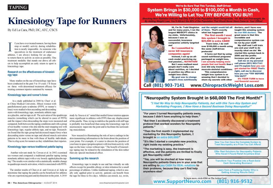 Kinesiology Tape for Runners